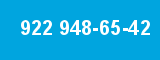 922 948-65-42